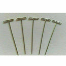 50 Pcs DIY Metal 38mm/1.50" T Pins For Modelling Macrame .Wigs Sewing Craft W1Y5