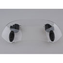 Adjustable Clip On Windshield Extension Spoiler WindDeflector For Motorcycle !