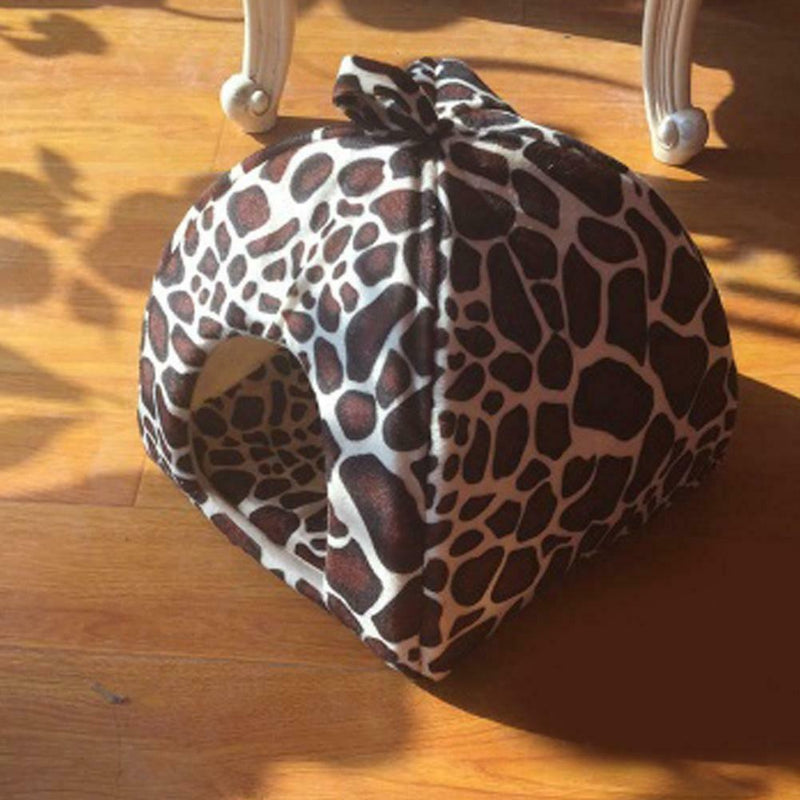 Samll Strawberry Pet Dog Cat Bed House Kennel Doggy Puppy Basket Pad