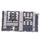 Sim card reader slot module holder connector for lg G6 H870 LS993 VS988 sock JR