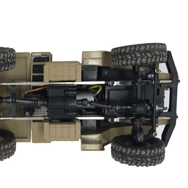 1/16 RC Car Split Transfer Gearbox with 370 Motor+Servo For WPL B14 B24 B16 C14