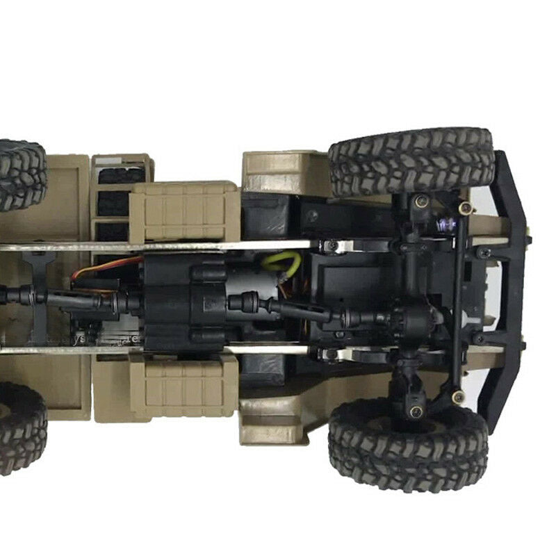 1/16 RC Car Split Transfer Gearbox with 370 Motor+Servo For WPL B14 B24 B16 C14