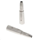 2pc - XLR 3-Pin Male to 1/4" 6.35mm Mono Female Jack Audio Cable Mic Adapter
