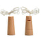1.5m 15-LED Copper Wire String Light with Bottle Stopper Party Decor Lamp #gib