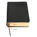 Black Artificial Leather A6 Paper Size Notebook Portable Blank Notebook Diary
