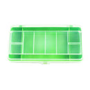Lure 2 Layers ABS Transparent Cover Fishing Tackle Box Bait Storage Cases