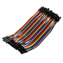 40 x 10 female - female jumper plug / socket jumpers jumper wires W3I1