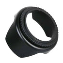 Black 52mm Anti-Glare Camera Lotus Lens Sunhood Shade for Canon SLR camera