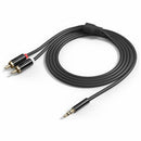 Jack 3.5mm to 2 RCA Audio Cable AUX Splitter 3.5mm Stereo Male to Male RCA