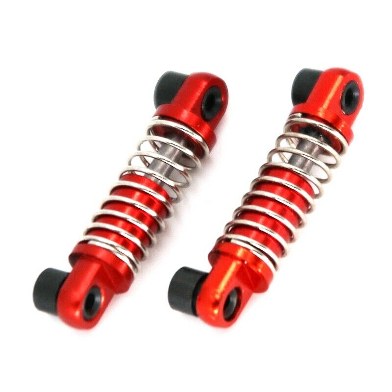 2Pcs 1/28 RC Aluminum Shock Absorbers for WLtoys RC Car K969 K989 K999 P929 F2Q6