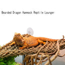 Bearded Dragon Hammock Lizard Lounger,100% Natural Seagrass Fibers for Rept J1R4