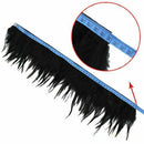 Black Feather Neck Collar Wrap Party Evening Dress Up K6B6