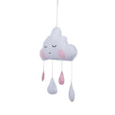 Raindrop Pendant Nordic Wind Felt Cloud Raindrop Pendant Children's Room Te