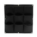 Planters Pockets Hanging Vertical Flower Planter Grow Bag Garden Herb Pot B