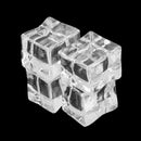 20Pcs Artificial Acrylic Ice Cubes Crystal Barwar Wedding Decor - 2.5Cm R7V9