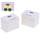 100 x Package cards paper cards earring holder display cards ear studs hang BX