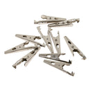 10x Crocodile Clips for Test Leads, Battery Connectors Clamps Breeding Cage