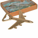 Pack of 12 Airplane Bottle Opener Gift Box Air Plane Travel Beer Bottle Ope Y9X4