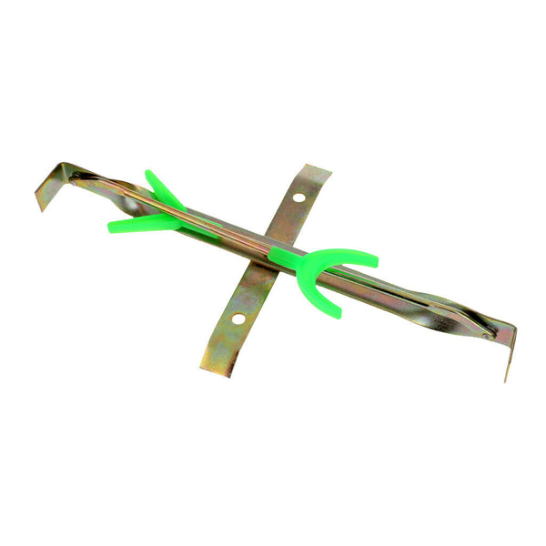 Outdoor Ice Fishing Rod Dual-Holder Rack 360 Rotation Y Shape Pole Stand