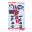 8 x Multifunction Cable Holder Car Cable Clip, Cable / Earphone Organizer B R9D5