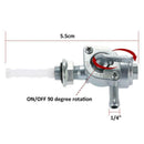 Fuel On/Off Valve Switch Petcock 2-3KW for 1/4 inch Hose Tap Generator Engi