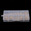 Pack of 500pcs Strong Power Fishing Hooks Barbed Hooks 3-12