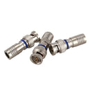10PCS CCTV Male BNC Compression Connector RG59 Coax Cable Adapter for Secur M8I6