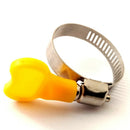 10Piece Key-Type 22-32mm  Adjustable Stainless Steel Hose Clamp Pipe
