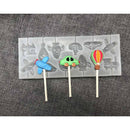 Car Plane Shaped Lollipop Silicone Mold Fondant Cake Decorating Baking Tools