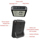 Digital Hygrometer & Thermometer with Humidity & Temperature Gauge with LCD
