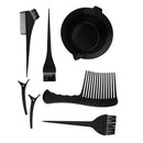 Professional Salon Hair Coloring Dyeing Kit, DIY Dye Brush Comb Mixing Bowl