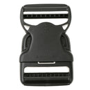 Plastic Side Release Backpack Buckle Clips / Sliders For Webbing 50mm tool