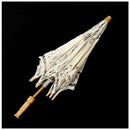 Victorian umbrella umbrella lace wedding bride umbrella Ivory 30x51cm G1B5