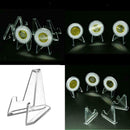 5 Pieces Clear Coins Display Holder for Badges Lighters Challenge Coins