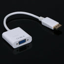 DisplayPort DP Male to VGA Female Video Converter Adapter Cable for PC