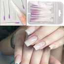 100PCS Fiber Stud Fiberglass Nail Extension Acrylic Tips Manicure Salon Tools