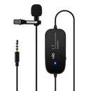 Lapel Lavalier Rechargeable Microphone Omnidirectional Condenser Microphone For