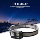 LED Headlamp Headlight 8 Lighting Mode Flashlight for Camping Night Fishing