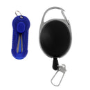 Plastic Tube Cutter Fishing Zinger Retractor Fly Fishing Tools Combo Blue