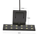5W 12LED Waterproof Aquarium Lamp Fish Tank Aquatic Plants Grow Clip Light