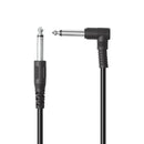 10ft Bass Amplifier Wire Cord Right Angle Stereo AMP Cable for Electric Guitar