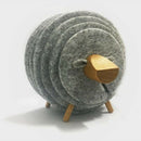 Sheep Shape Anti Slip Cup Pads Coasters Insulated Round Felt Cup Mats Japan T6Q4