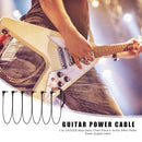 1 to 3/4/5/6/8 Ways Daisy Chain Electric Guitar Effect Pedal Power Supply Cable