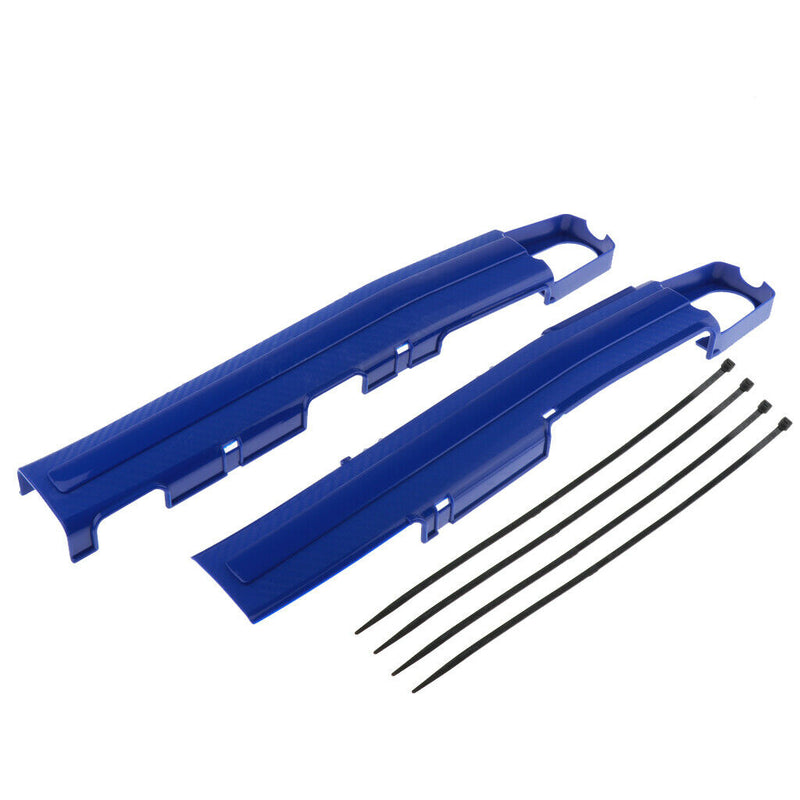 Polisport Swingarm Panel Protectors Kit For KLX250 2008-18 Motorcycle Blue