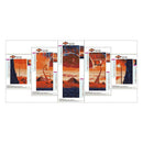 5 Pieces 5D DIY Full Drill Diamond Painting Novelty Cross Stitch Embroidery