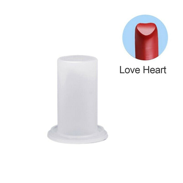 3 piece set DIY 12.1mm simple lipstick filling tube Heart-shaped silicone m P2C2