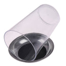 Coin Penetrates into the Cup Tricks Through the Glass Magical Steel Cup Mat+C_