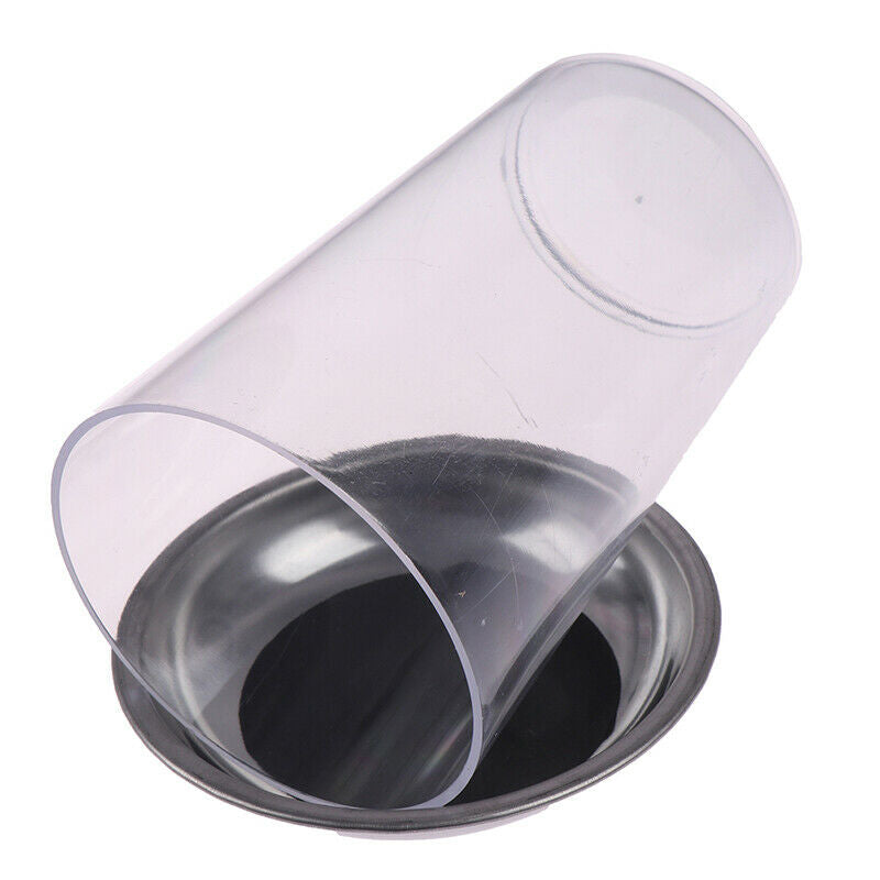 Coin Penetrates into the Cup Tricks Through the Glass Magical Steel Cup Mat+C_