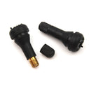 Tubeless Plug in Wheel Rim Tire Universal Valve Stem Rubber Black for Auto CarLJ