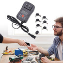 3-12V Adjustable Power Adapter 30W DC Plug-in Charger w/ USB Port (US Plug)